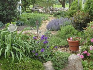 This is a photo of my Potager or Kitchen Garden... follow the link for an easy how-to!